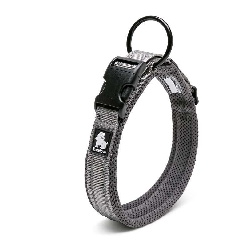 Adjustable Nylon Dog Collars with Reflective Stripes - Trendha