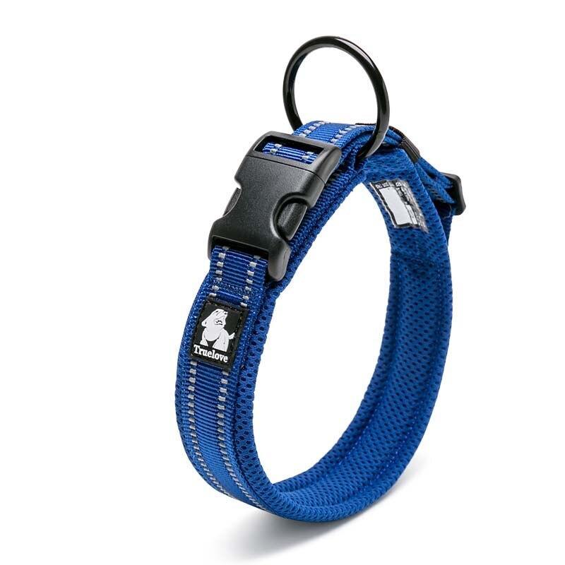 Adjustable Nylon Dog Collars with Reflective Stripes - Trendha