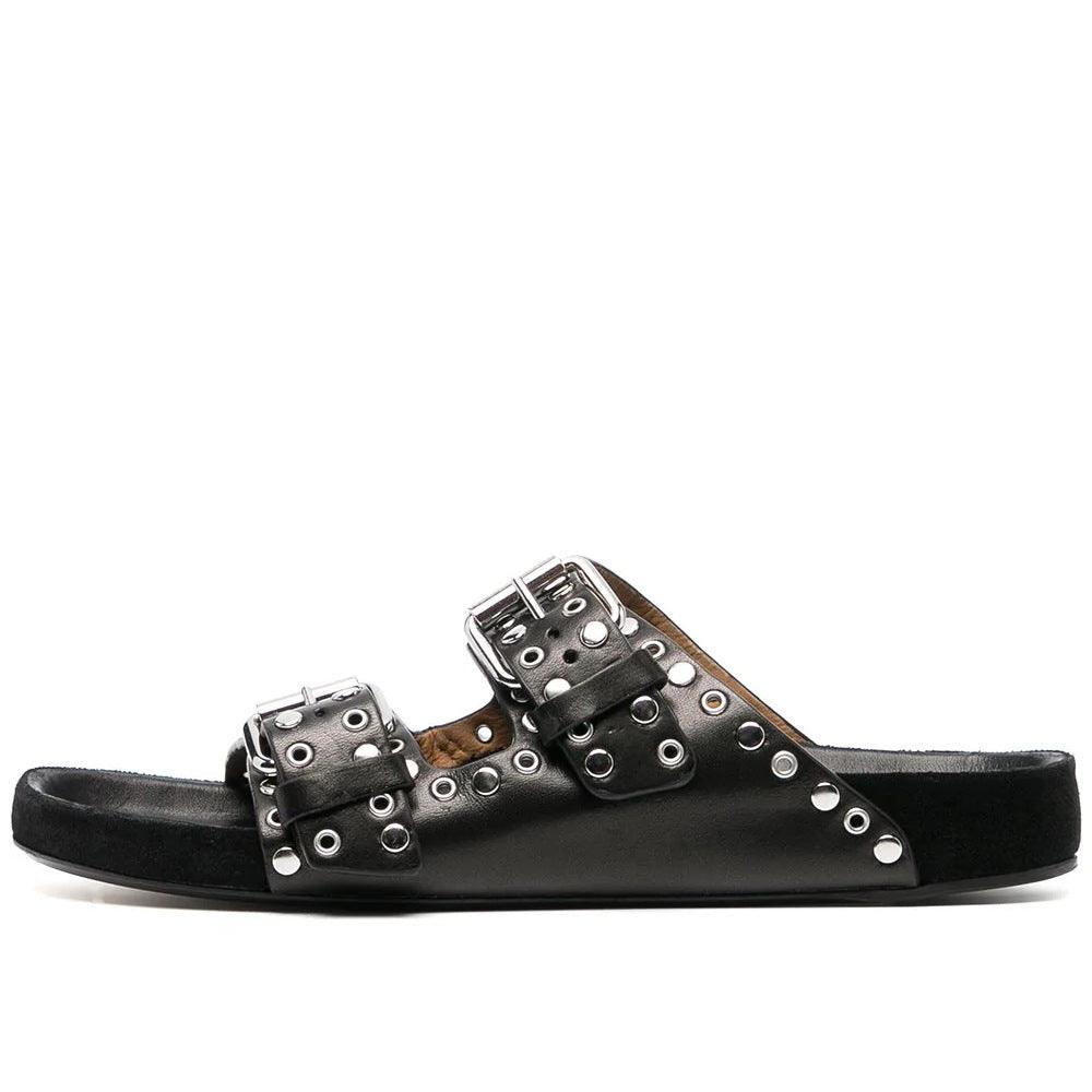Platform Buckle Stud Ladies Sandals - Trendha
