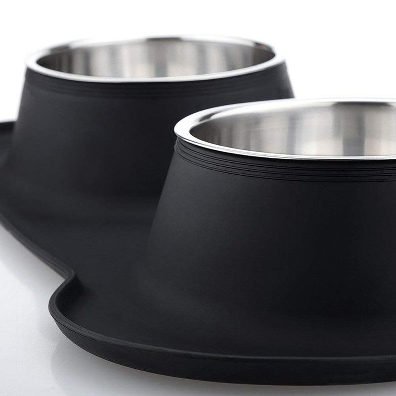 Antislip Double Feeding Bowl - Trendha