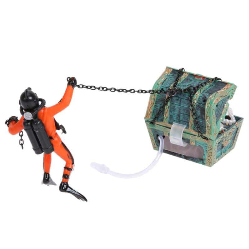 Aquarium Decor Resin Diver - Trendha
