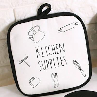Art Print Kitchen Holder for Hot - Trendha