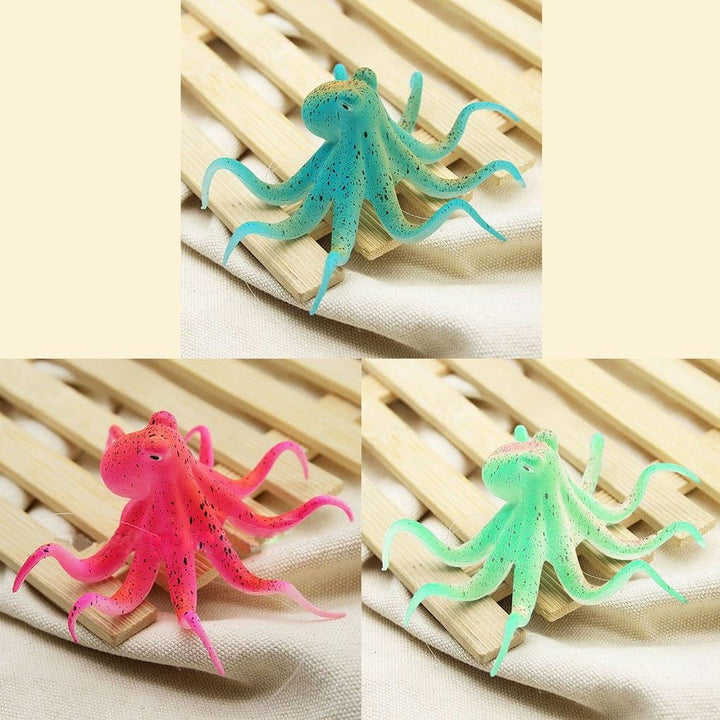 Artificial Octopus Aquarium Decor - Trendha