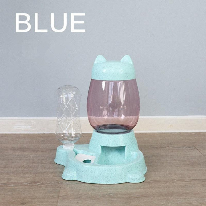 Automatic Pet Food and Water Dispenser - Trendha