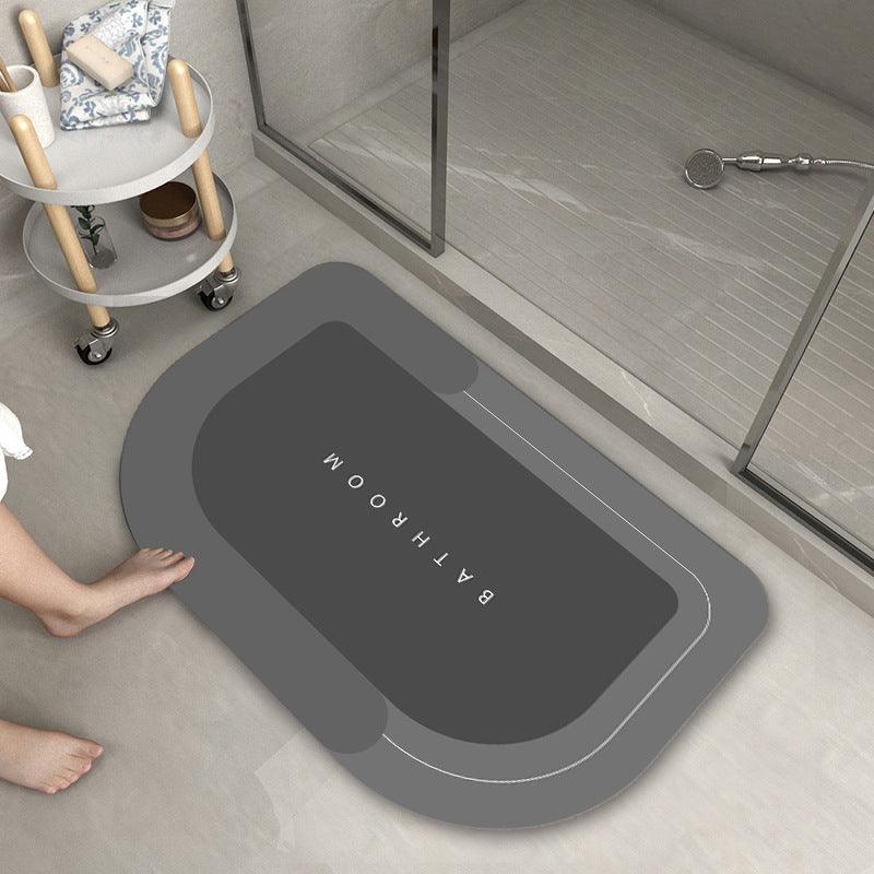 Cushion Cushion Bathroom Sliding Door Floor Bathroom Foot Mat - Trendha
