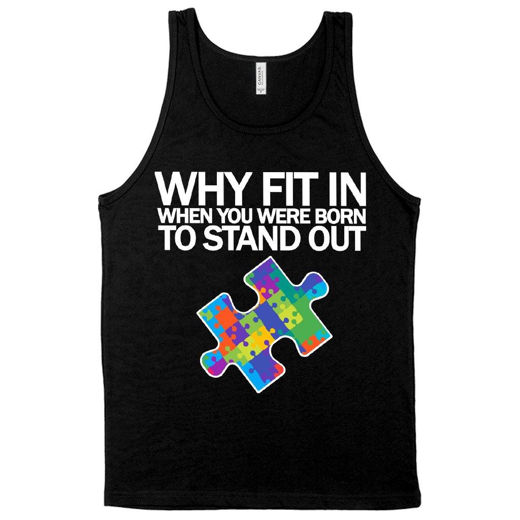Autism Puzzle Tank - Autism Tank Ideas - Autism Awareness Tank - Trendha