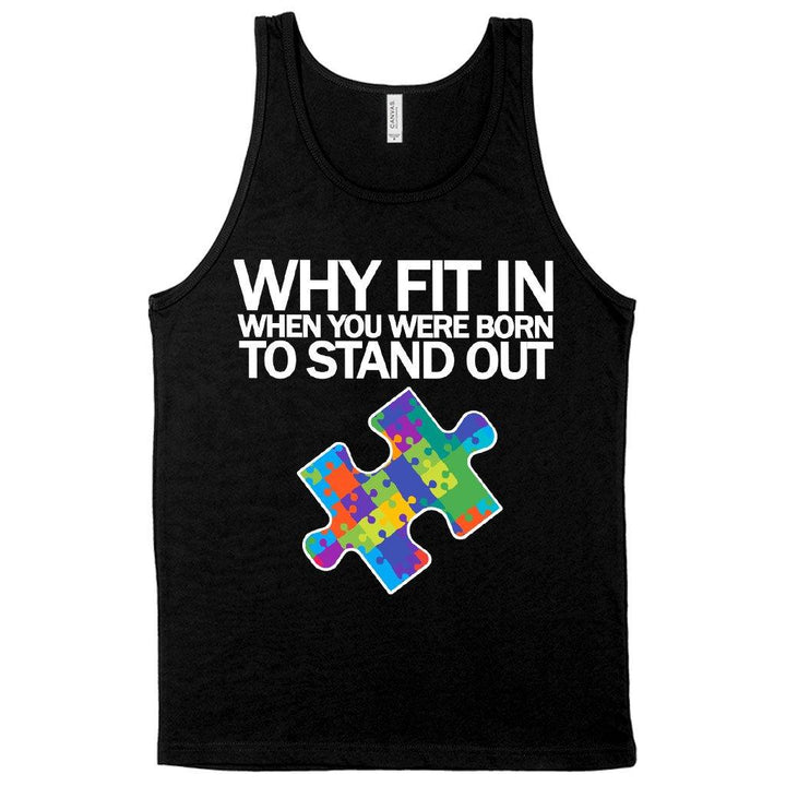 Autism Puzzle Tank - Autism Tank Ideas - Autism Awareness Tank - Trendha