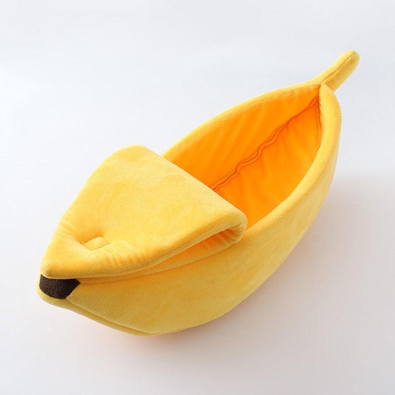 Banana Shaped Cat Bed - Trendha