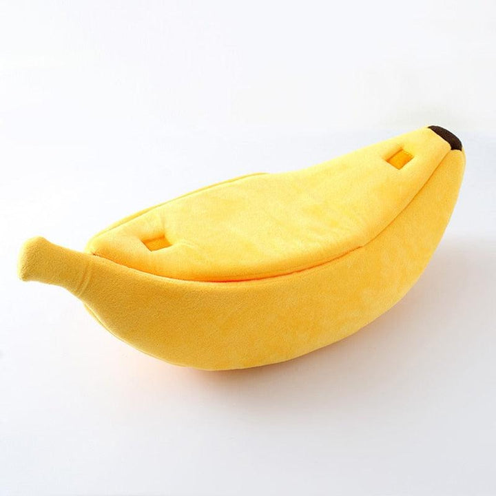 Banana Shaped Cat Bed - Trendha
