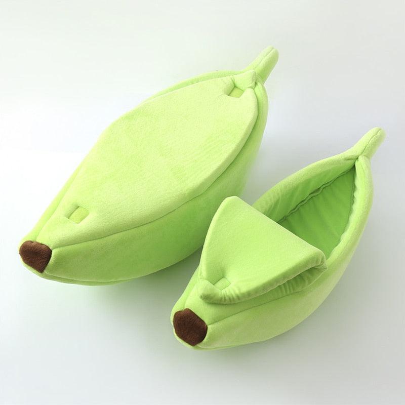 Banana Shaped Cat Bed - Trendha