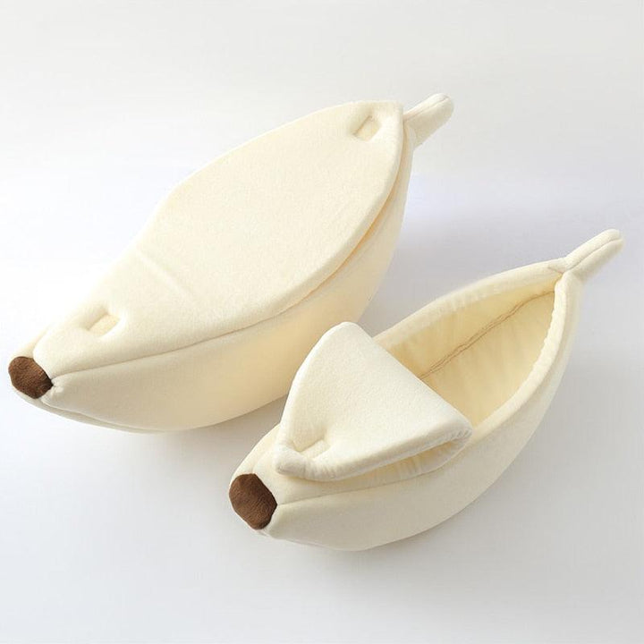 Banana Shaped Cat Bed - Trendha