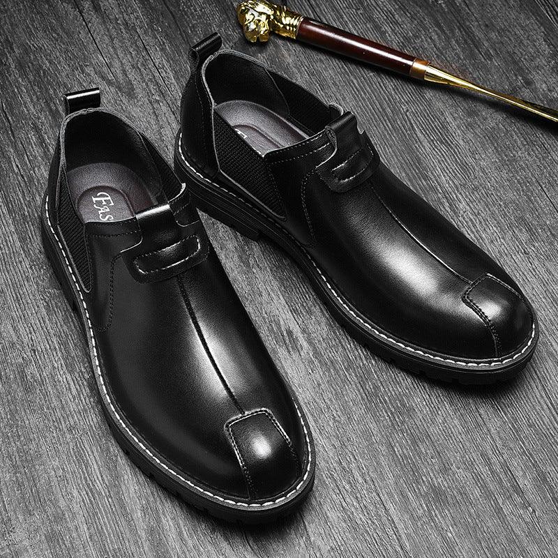 Men's Cowhide Slip-On Casual Shoes