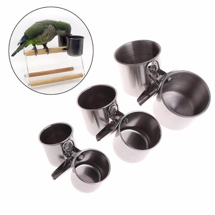 Bird's Double Cup with Clip - Trendha
