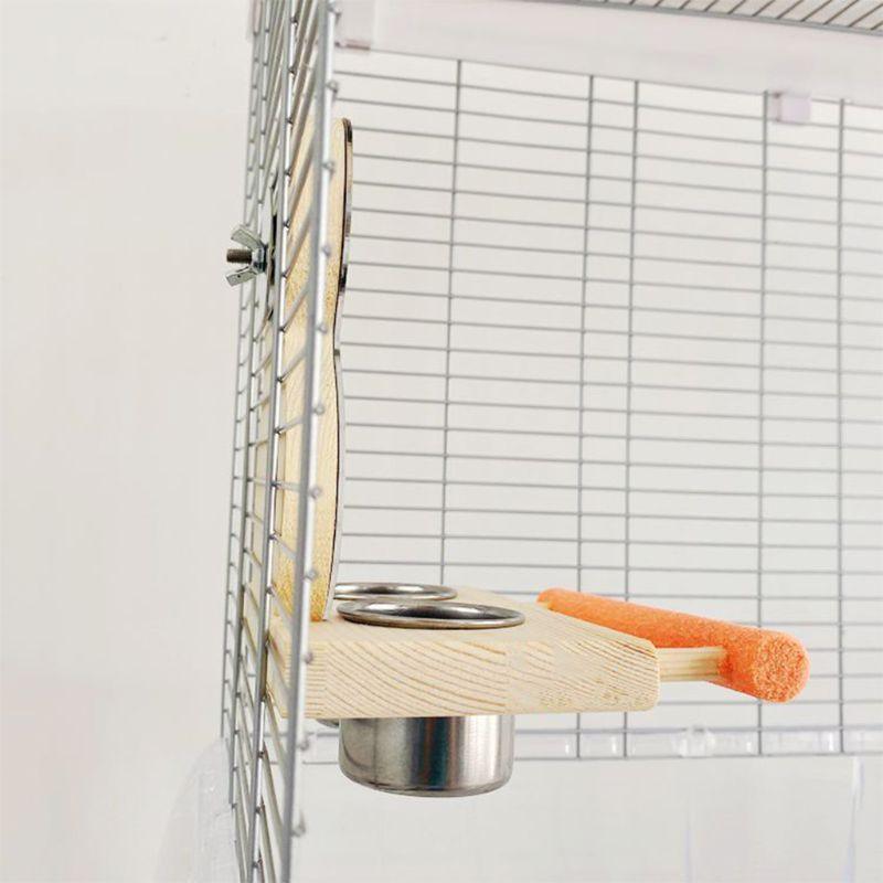 Bird's Feeder with Mirror - Trendha