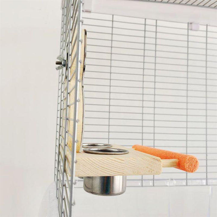 Bird's Feeder with Mirror - Trendha