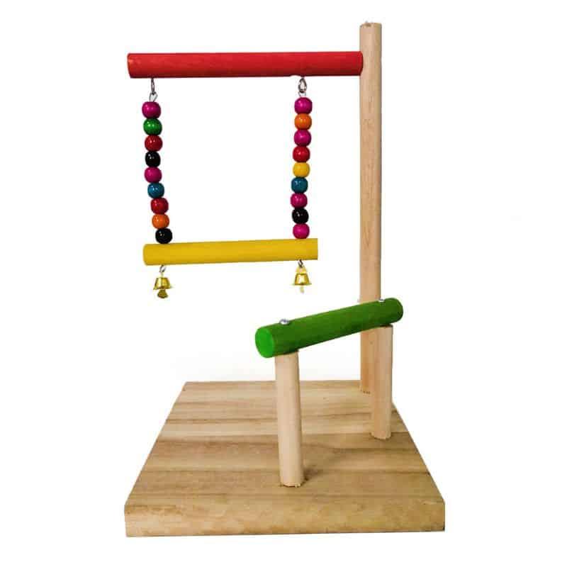 Bird's Multifunction Wooden Perch - Trendha