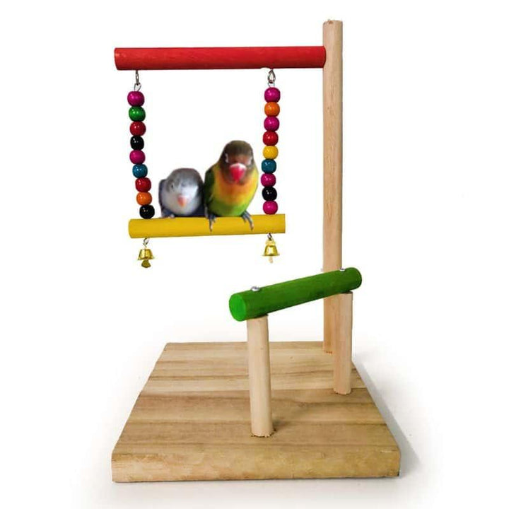 Bird's Multifunction Wooden Perch - Trendha