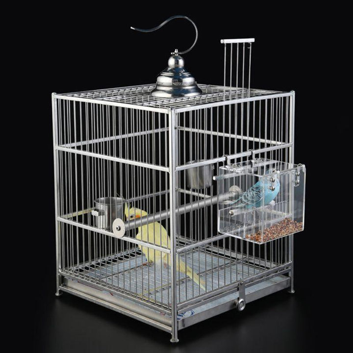 Bird's Trasparent Cube Feeder - Trendha