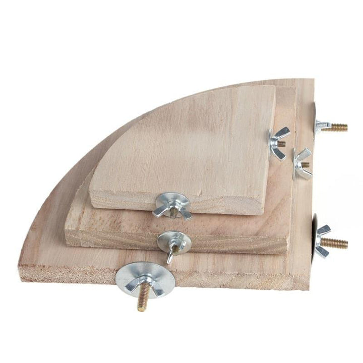 Bird's Wood Platform Stand - Trendha