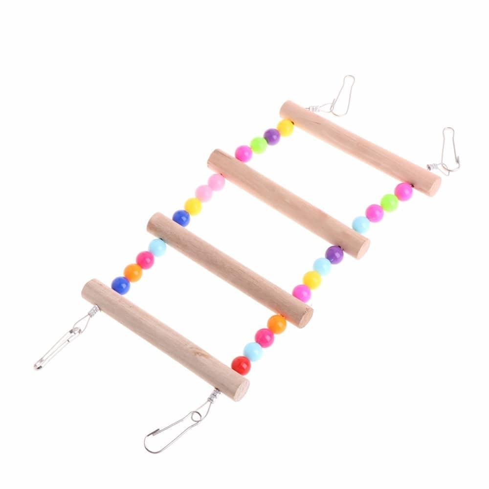 Bird's Wooden Rainbow Ladder - Trendha