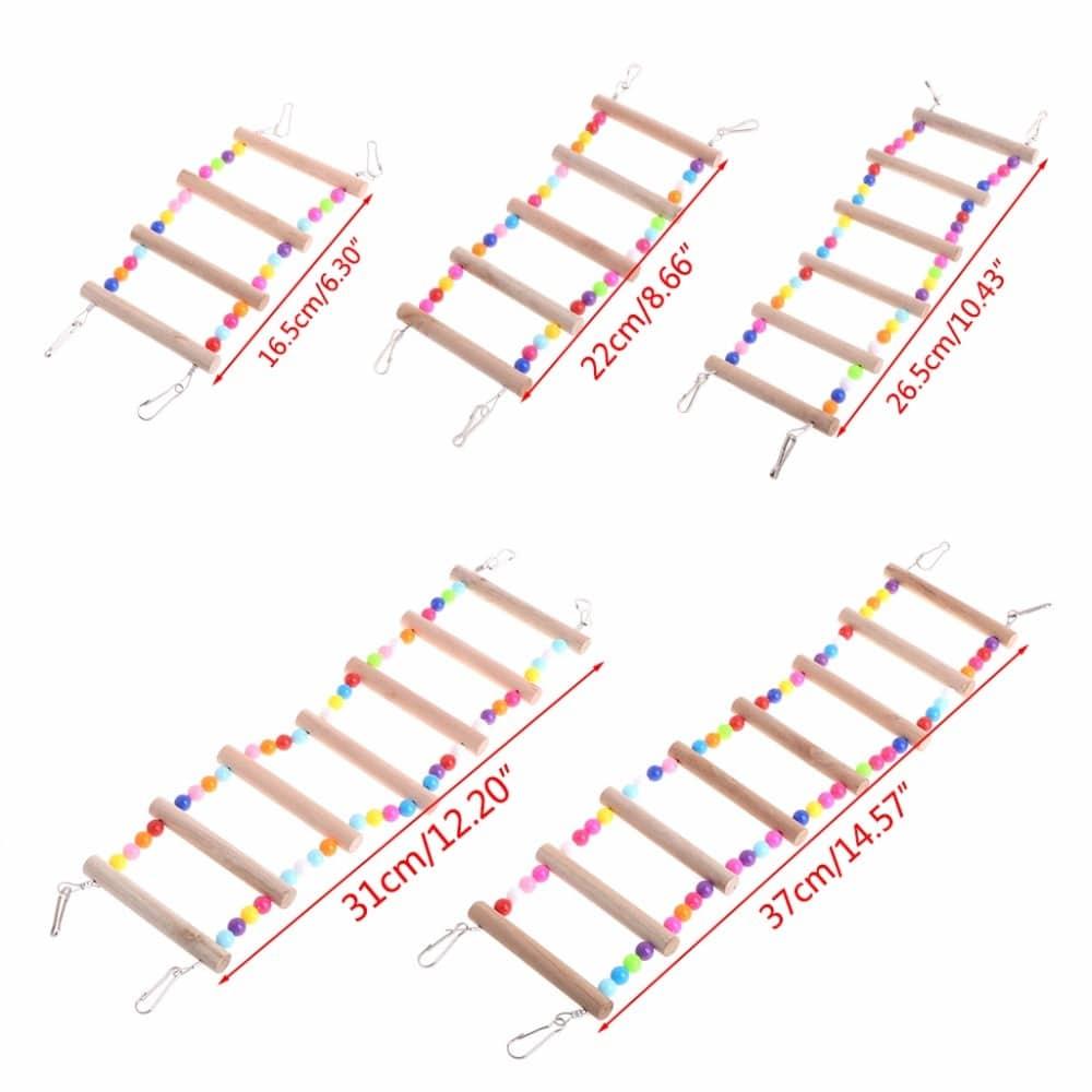Bird's Wooden Rainbow Ladder - Trendha