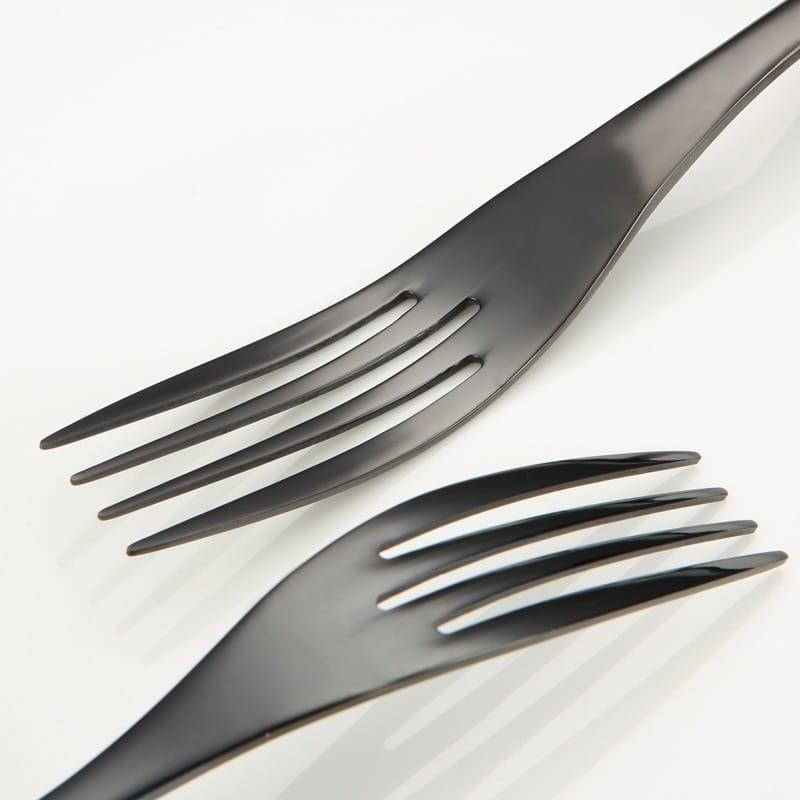 Black Flatware Stainless Steel - Trendha