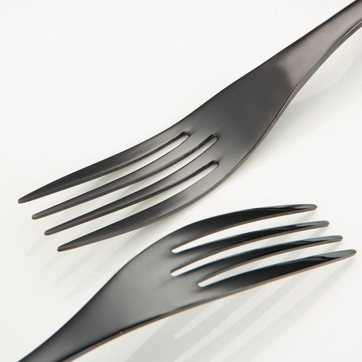 Black Flatware Stainless Steel - Trendha