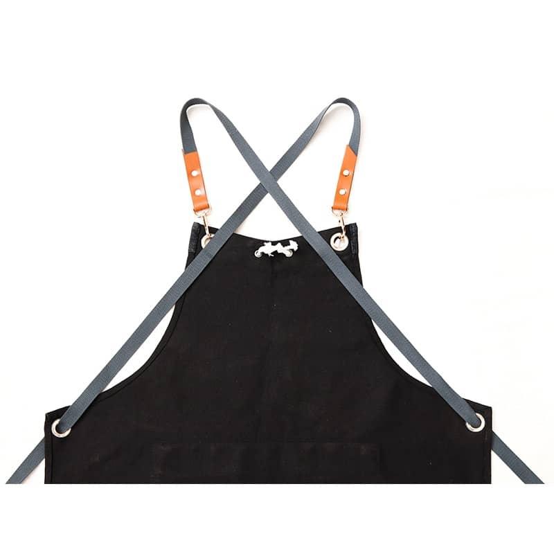 Black Restaurant Barista Apron - Trendha