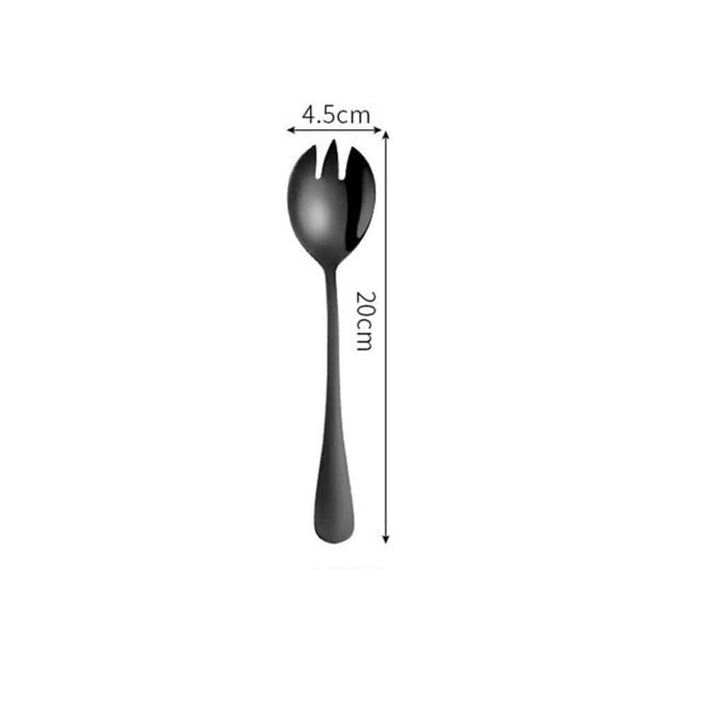 Black Tableware Set - Trendha