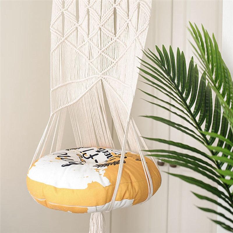 Bohemian Style Cotton Cat Bed Tapestry - Trendha