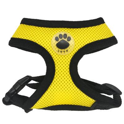 Breathable Paw Print Harness - Trendha