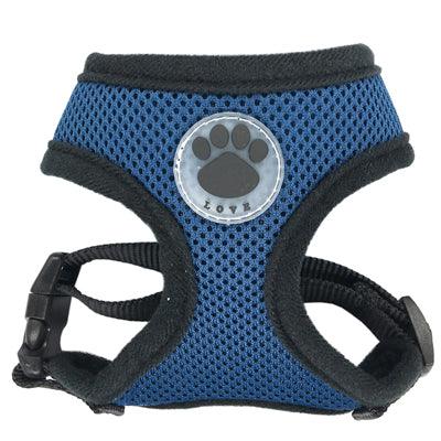 Breathable Paw Print Harness - Trendha