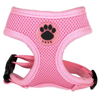 Breathable Paw Print Harness - Trendha