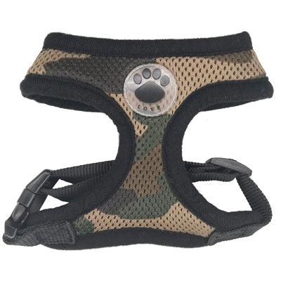 Breathable Paw Print Harness - Trendha