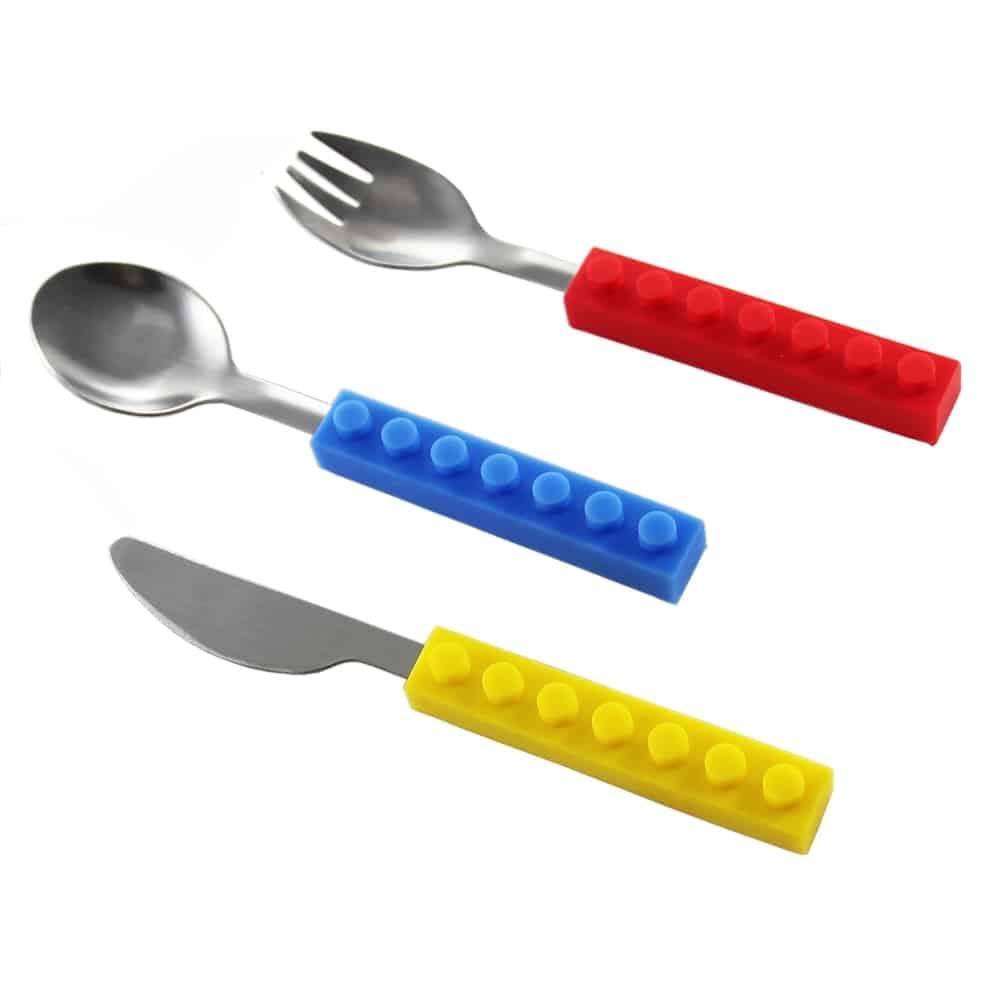 Bricks Decorated Cutlery Set - Trendha