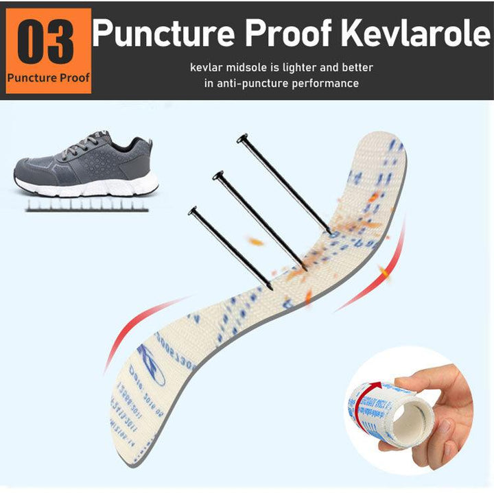 Fashionable Men's Lightweight Breathable Hiking Shoes - Trendha