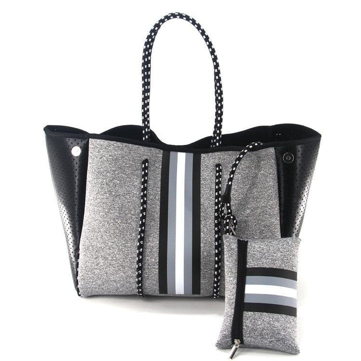 European And American Fashion Beach Bag Fashion Large-capacity Shoulder Bag Neoprene - Trendha