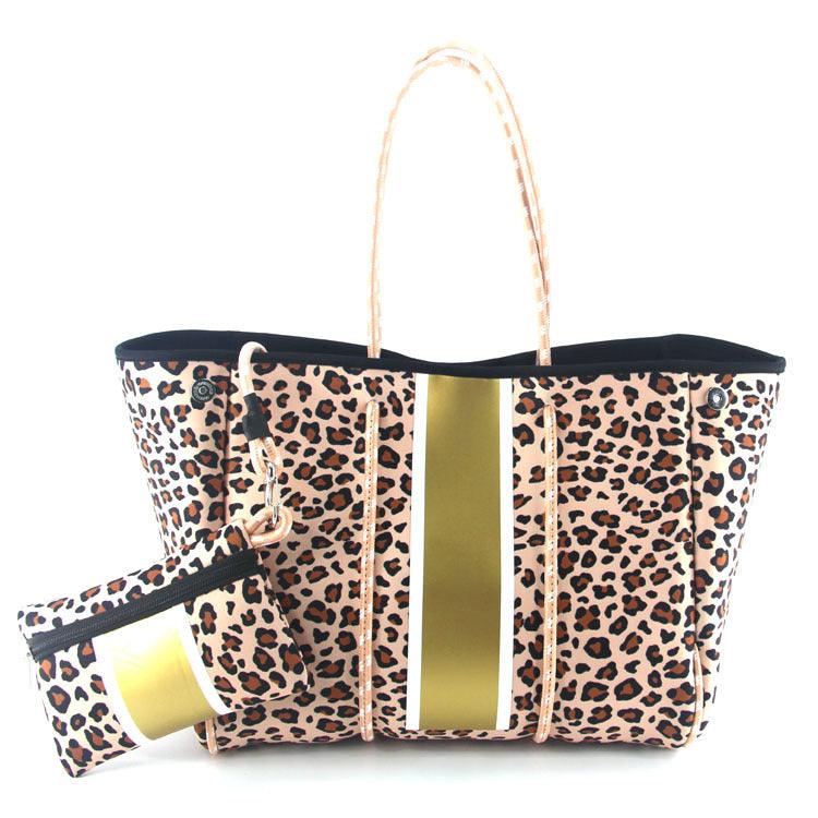 European And American Fashion Beach Bag Fashion Large-capacity Shoulder Bag Neoprene - Trendha