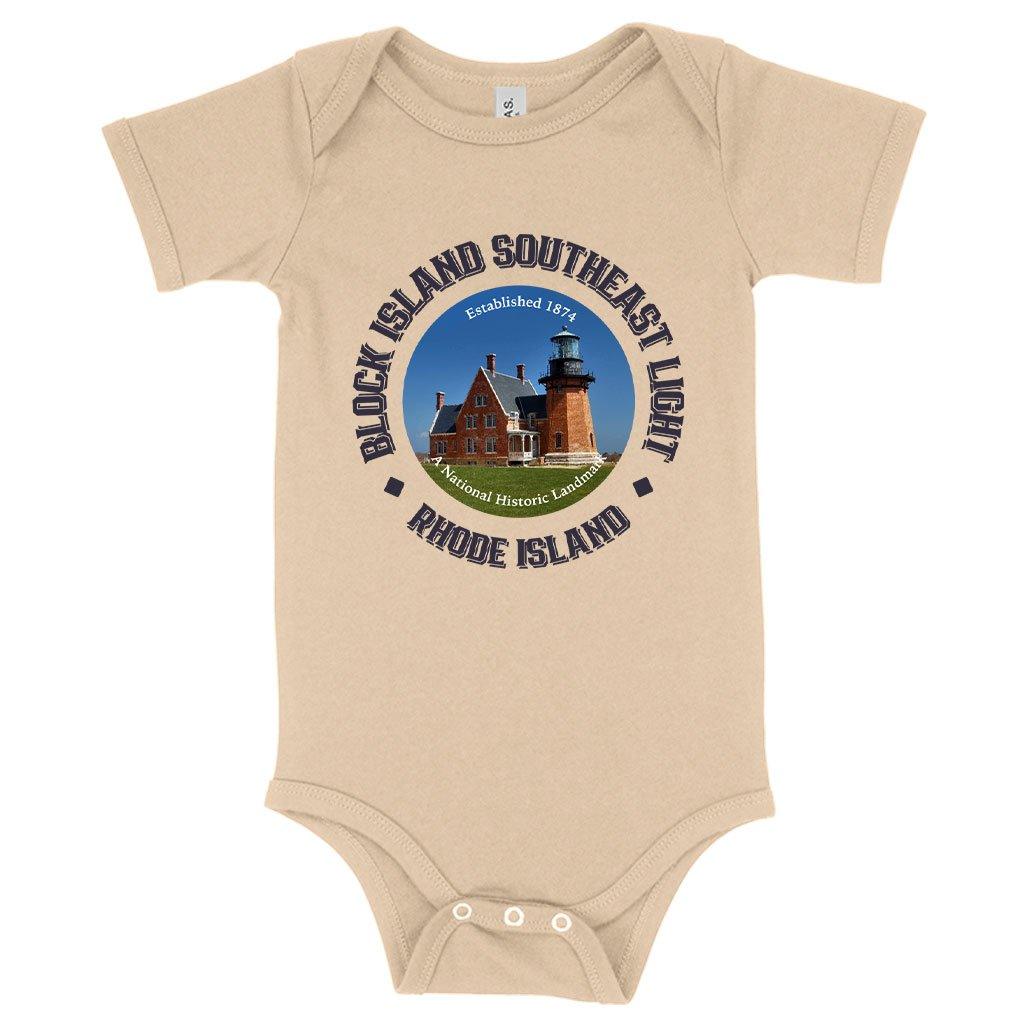 Baby Jersey Block Island Onesie - Rhode Island Onesies
