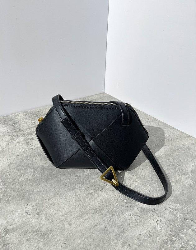 Women's Cross Body Woven Shoulder Bag - Trendha