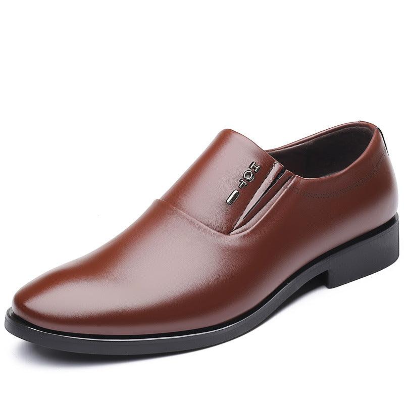 Cotton Business Formal Wear Casual Men's Leather Shoes - Trendha