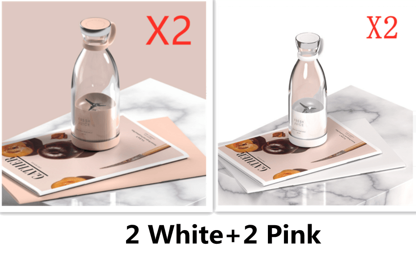 350ML Electric Juicer Blender Mixer USB Rechargeable Machine Household Portable Blender Maker Cup Kitchen Tool Kit - Trendha