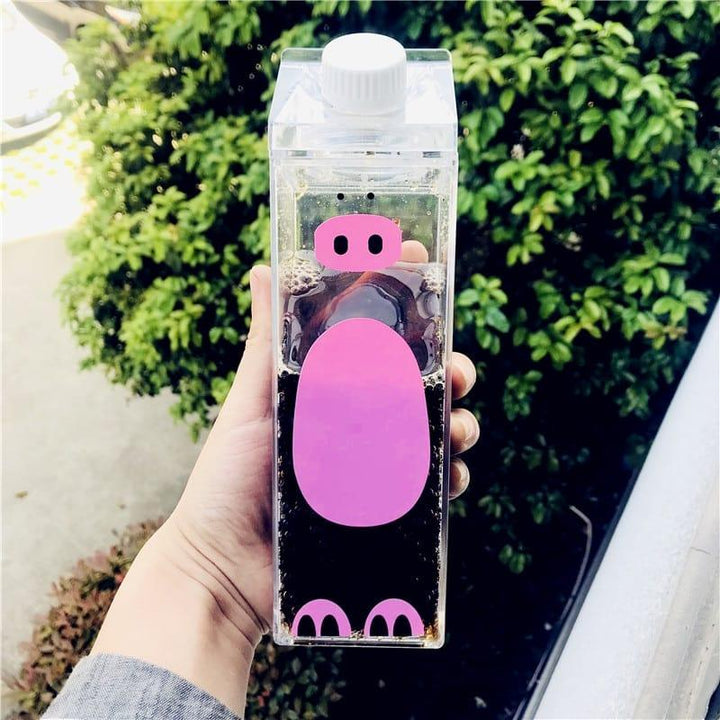 Cartoon Animals Patterned Water Bottles - Trendha