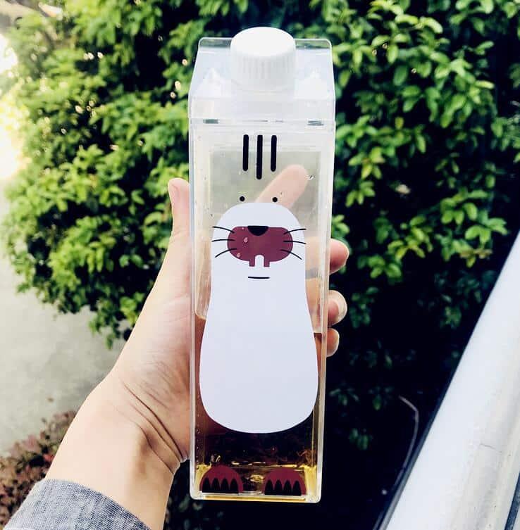 Cartoon Animals Patterned Water Bottles - Trendha