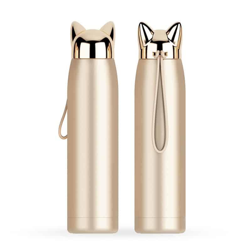 Cat Ears Designed Water Bottle