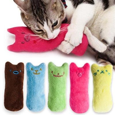 Cat's Funny Catnip Plush Toy - Trendha