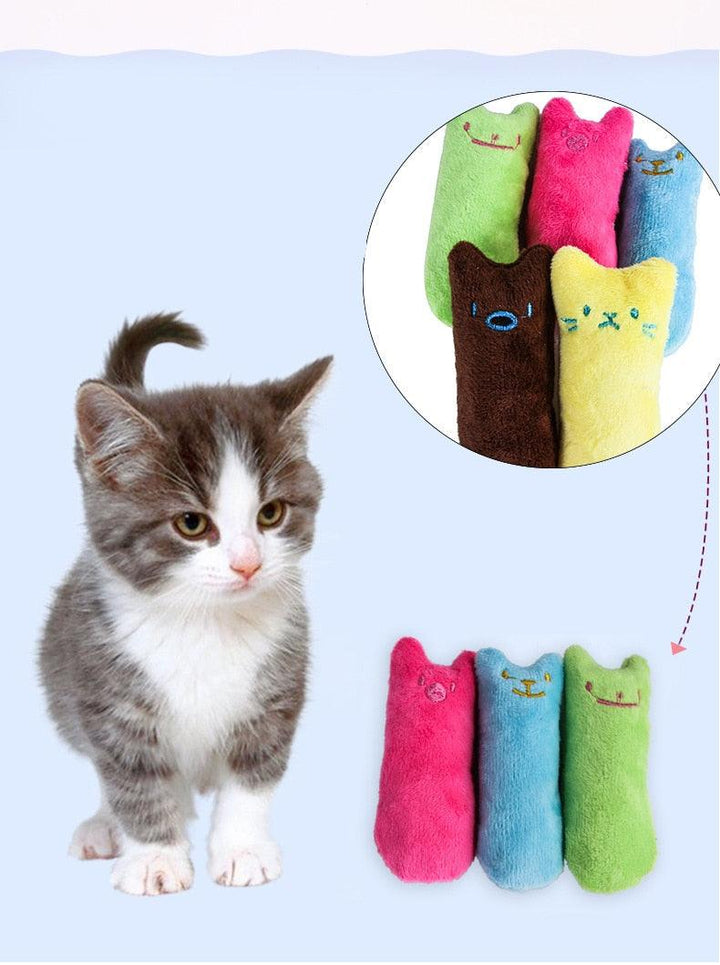 Cat's Funny Catnip Plush Toy - Trendha