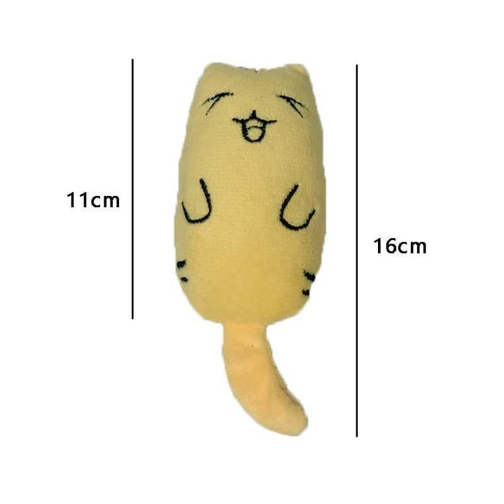 Cat's Funny Catnip Plush Toy - Trendha