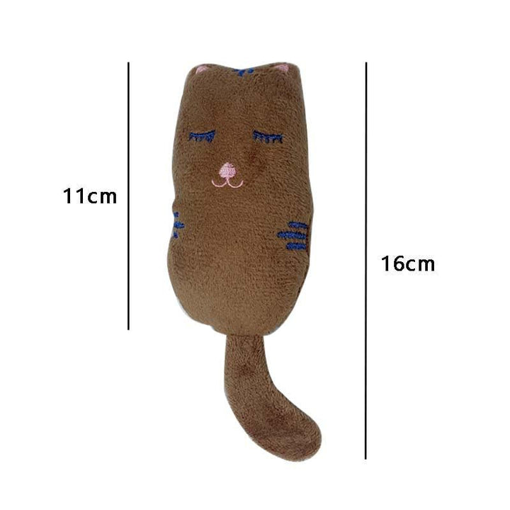 Cat's Funny Catnip Plush Toy - Trendha