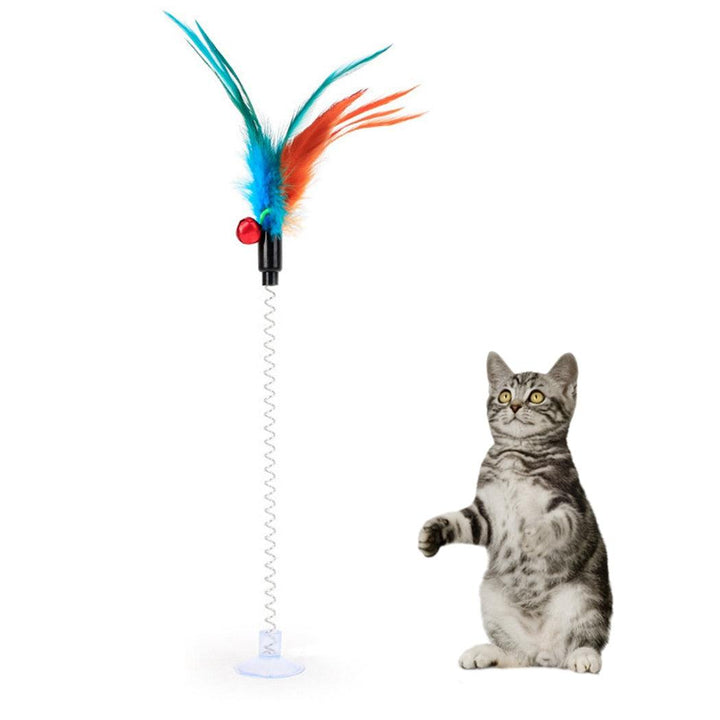 Cat's Interactive Toy Feather - Trendha